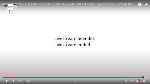Pressekonferenz von Außenminister Wadephul mit jordanischem Amtskollegen Safadi