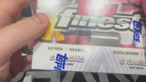 Topps Finest UFC Hobby Box 2024 Opening