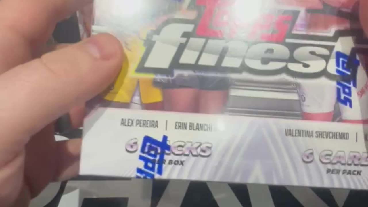 Topps Finest UFC Hobby Box 2024 Opening