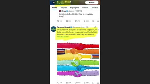 Pride Month and Sesame Street - Should This Be Banned Folks?