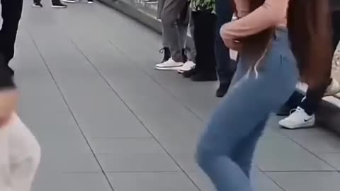 Amazing dance by Turkish boy and girl
