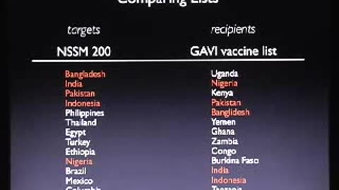 [1 of 2] The Global Vaccine Agenda - Mercury Autism