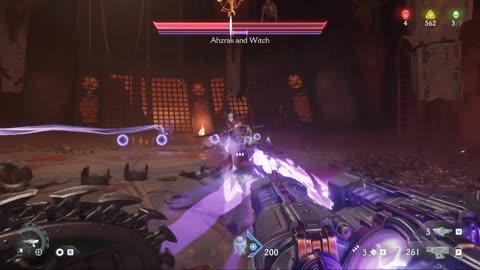 No fair, 2 against 1. ( Boss Fight - Ahzrak and the Witch )