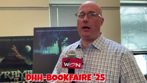 AUTHOR CHRIS BLAKE - DHH BOOKFAIRE '25