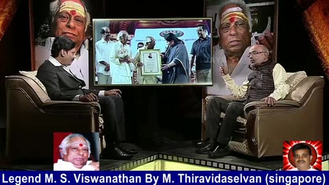 Legend M. S. Viswanathan By M. Thiravidaselvan (singapore) Vol 40
