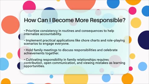 How Can I Become More Responsible_ - Better Family Relationships