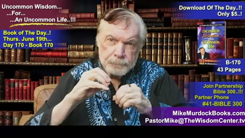 Re-Air: Uncommon Wisdom For An Uncommon Life..!!!