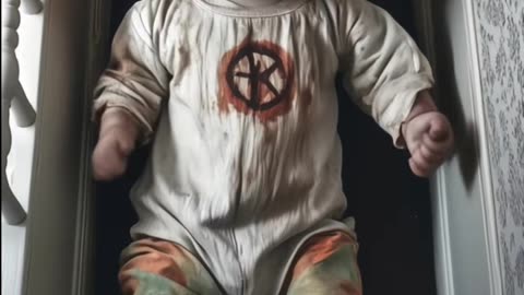 😱👻 Cursed Baby #horrorcollector #horrorlife #horrors #klingai #midjourn... | TheHauntingHour