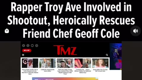 🤣🤣 TMZ Says TroyAve Out Here Faking For The Gram With Fake Video Of Troy Ave