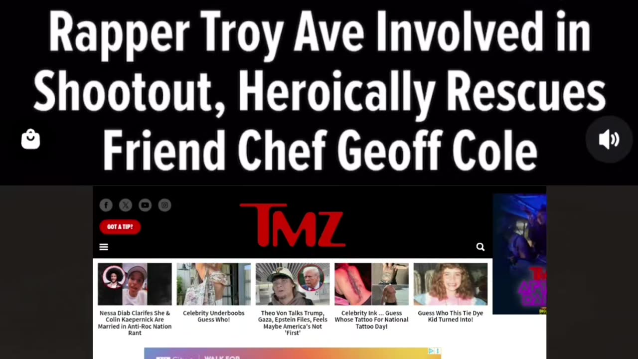 🤣🤣 TMZ Says TroyAve Out Here Faking For The Gram With Fake Video Of Troy Ave