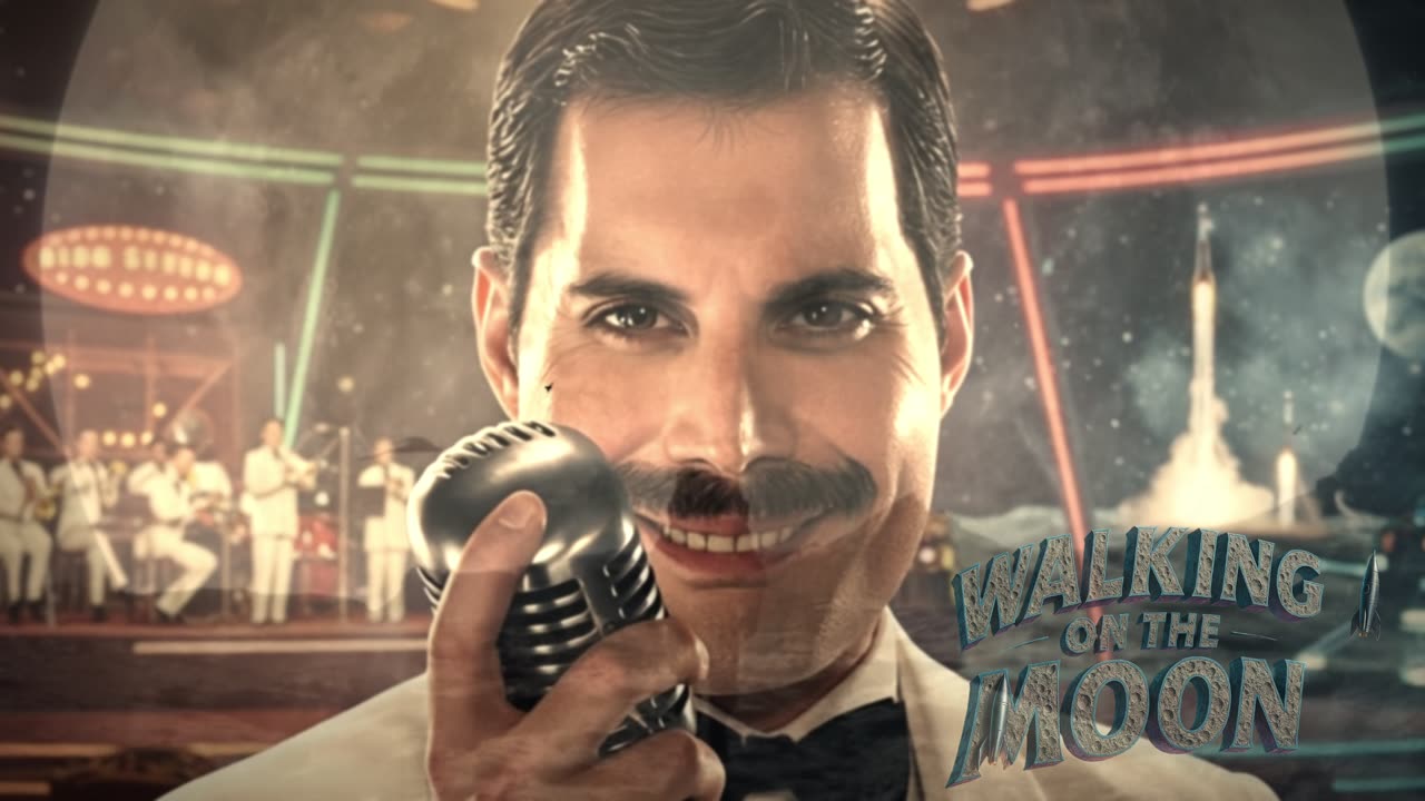 Queen AI - Walking On The Moon (Queen meets Big Band Jazz)