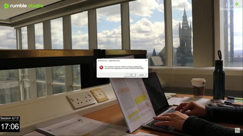 12 HOUR STUDY WITH ME at the LIBRARY | University of Glasgow,Background noise,10-min break, No Music