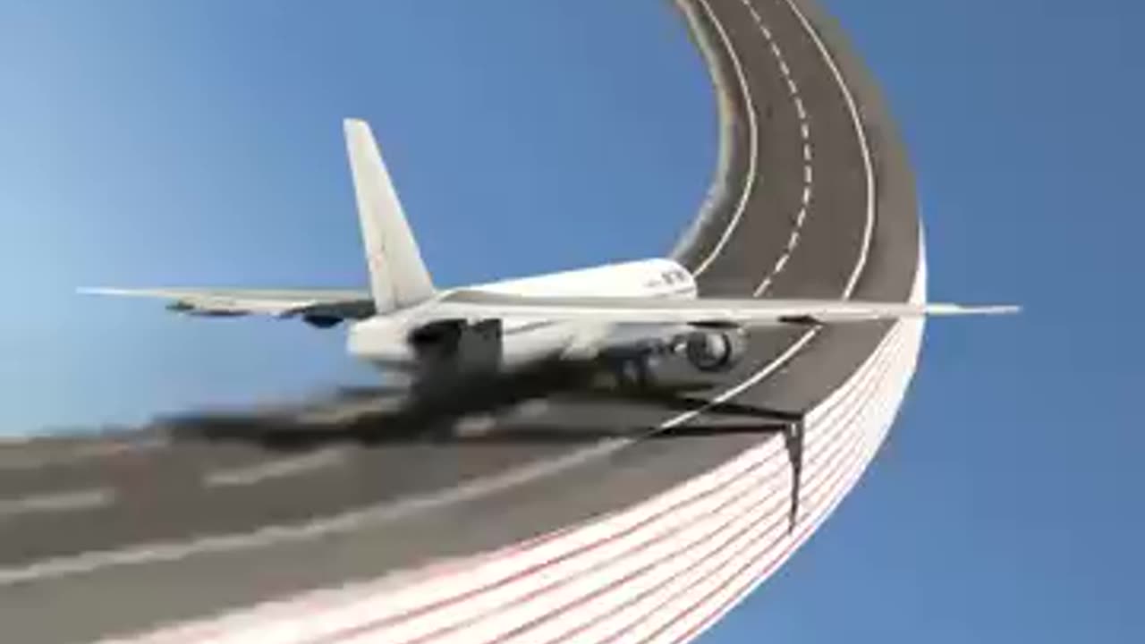 Insane Plane Loop Takeoff! ✈️🎢