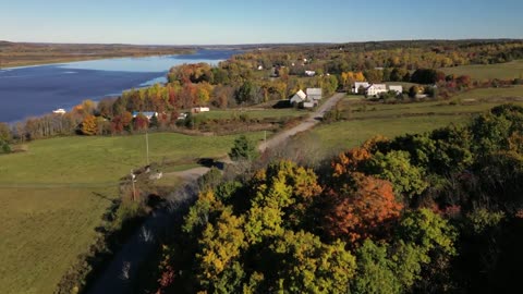 "Exploring Wickham, New Brunswick: A Hidden Gem in Fall" @DJI