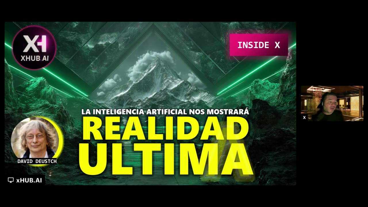 REALIDAD ÚLTIMA La inteligencia artificial nos la mostrará?