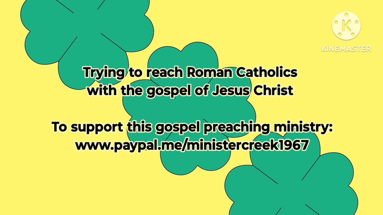 Bringing the gospel to the Catholics of Cold 🥶 water 💦 Ohio