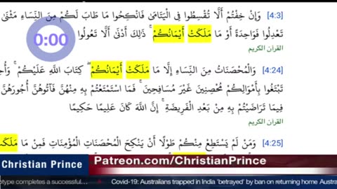 Christian prince So where is the blessing