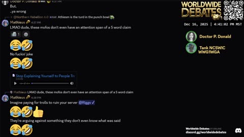 0228 WIDESTREAM - Worldwide Debates - YouTube/Twitch/Rumble