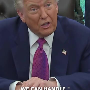 President Defends Marines' Role in Restoring Order in Los Angeles