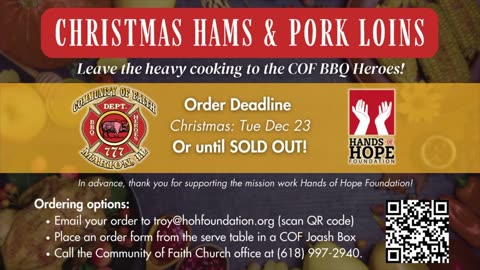 Sunday Morning 11-30-25 "The Sweet Fragrance!" 2 Cor 2:14-16 Pastor Troy