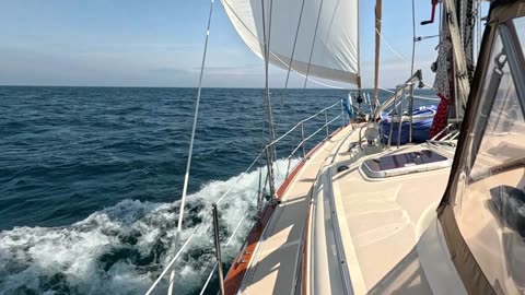 Much Sailing on Northern Lake Michigan: Charlevoix to Trail's End Bay