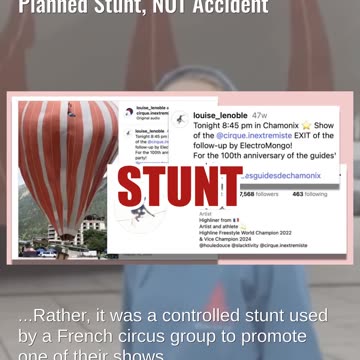Fact Check: Video of Woman Pulled Into Air By Hot Air Balloon Shows Planned Stunt, NOT Accident