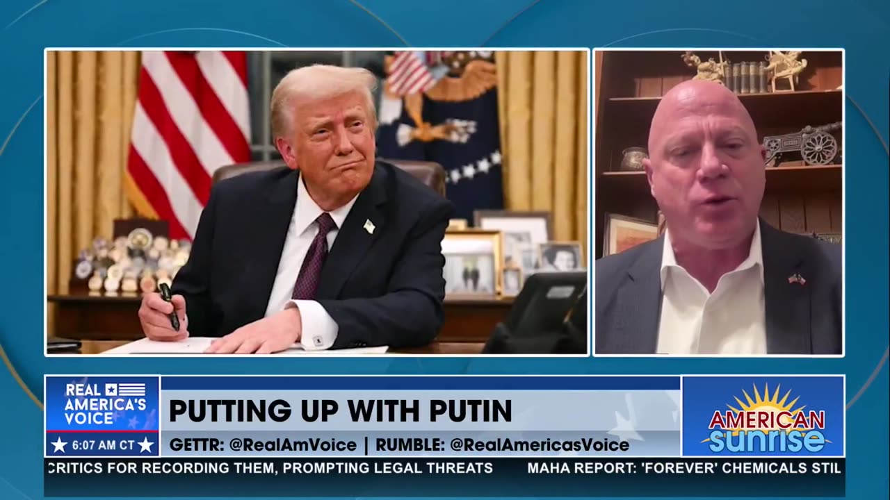 PUTTING UP WITH PUTIN