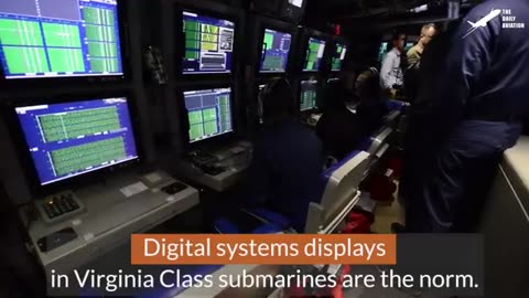 Life Inside Massive US Submarine Patrolling the Sea at Maximum Speed