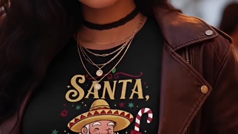 Who said holiday tees can't be hot too lol Santa better define nice fast #holidayvibes #funnytee