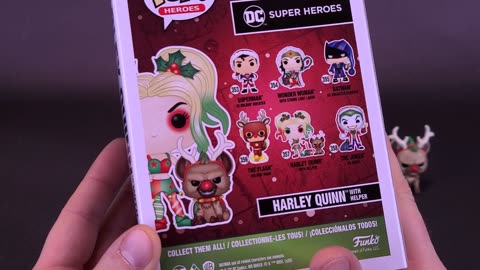 Funko Pop! DC Heroes DC Holiday Harley Quinn with Helper