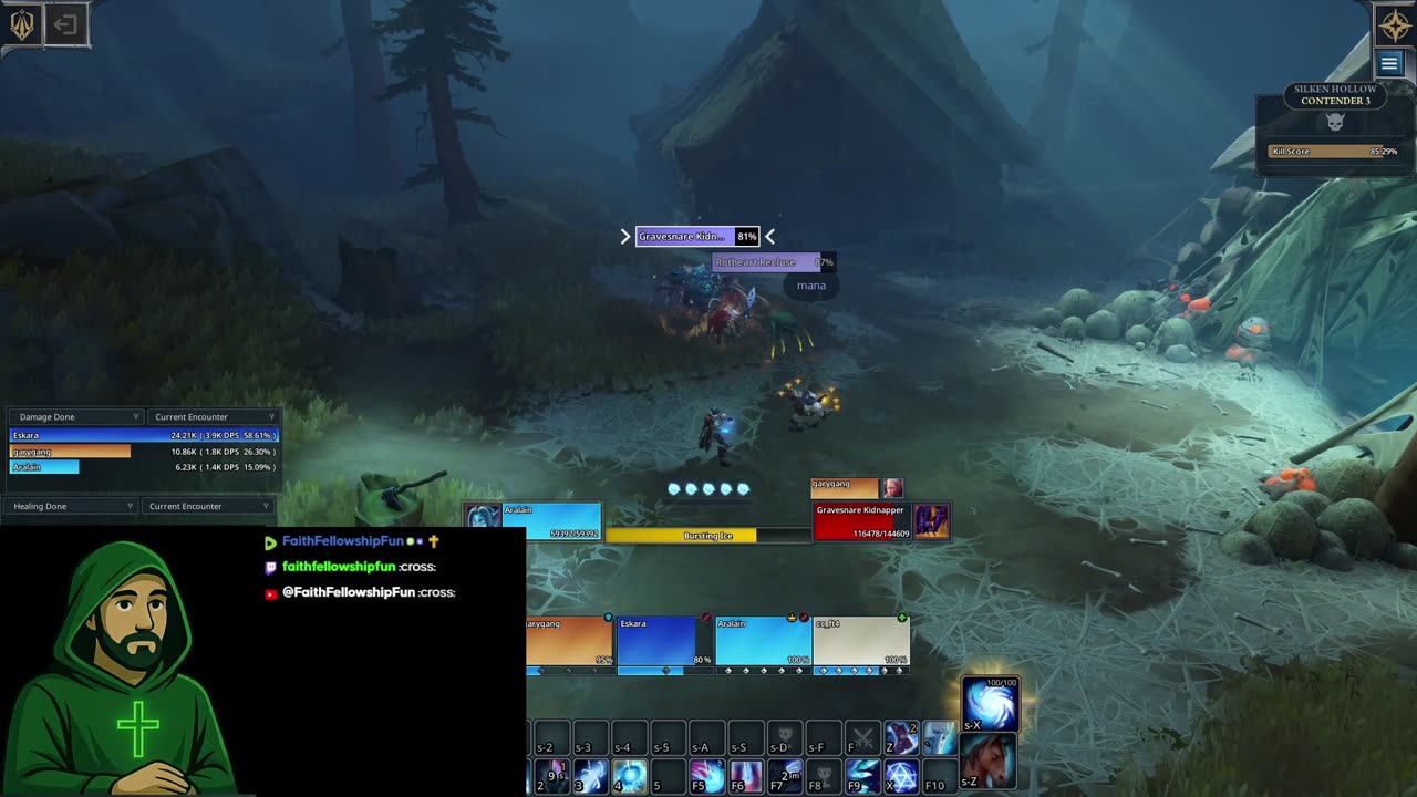 Fellowship: Rime dungeons runs - Contender League