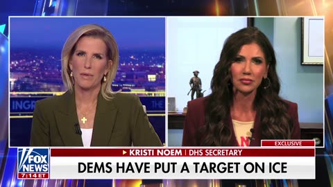 DHS Secretary Kristi Noem on Texas ICE shooting