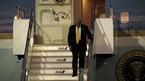 Trump touches down in Japan for trade, defense talks