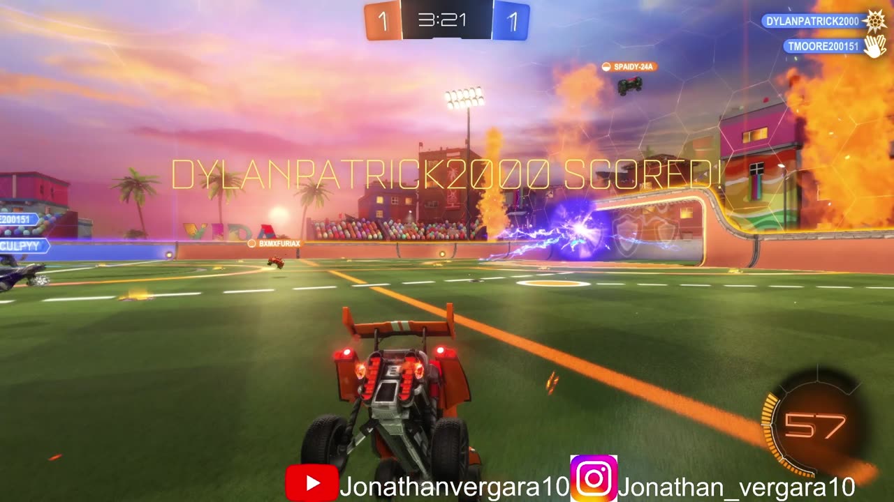 rocket league gameplay