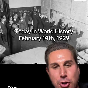 THE HISTORIC MOMENT OF FEBRUARY 14th, 1929