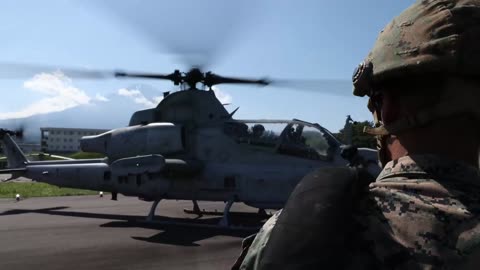 HML-169 Helicopters Gearing Up for Action | Military Aviation Readiness