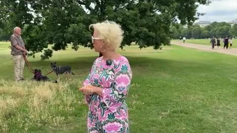 Kellie in Hyde Park, July 27, 2025