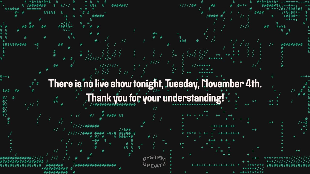 No Live Show Tonight