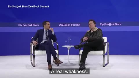 Elon Musk: "It's a real weakness to want to be liked, a real weakness, and I do not have that"