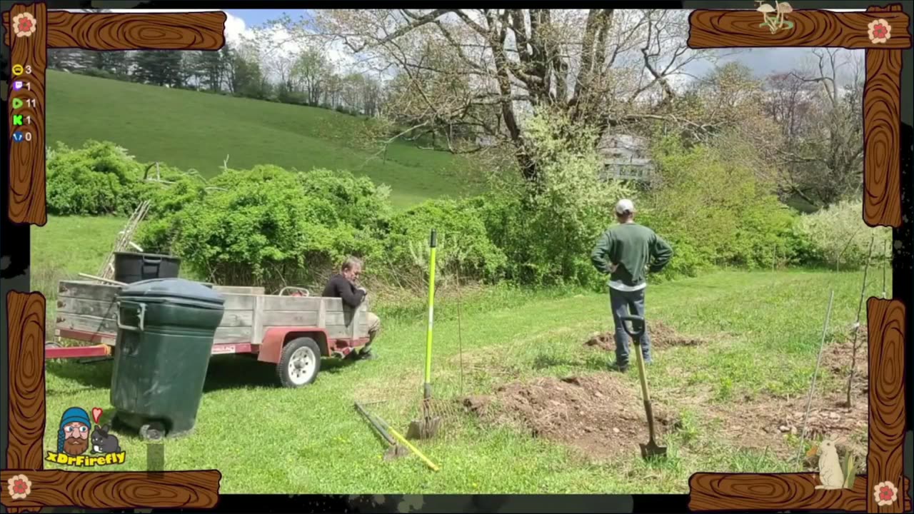 Justyn Tyme Victory Garden : Planting More Trees