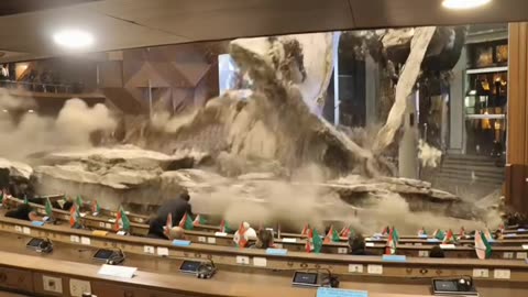 Funny "Ail" Earthquake Chaos in Bolivian Assembly! Politicians React to Unexpected Tremor 🇧🇴😂