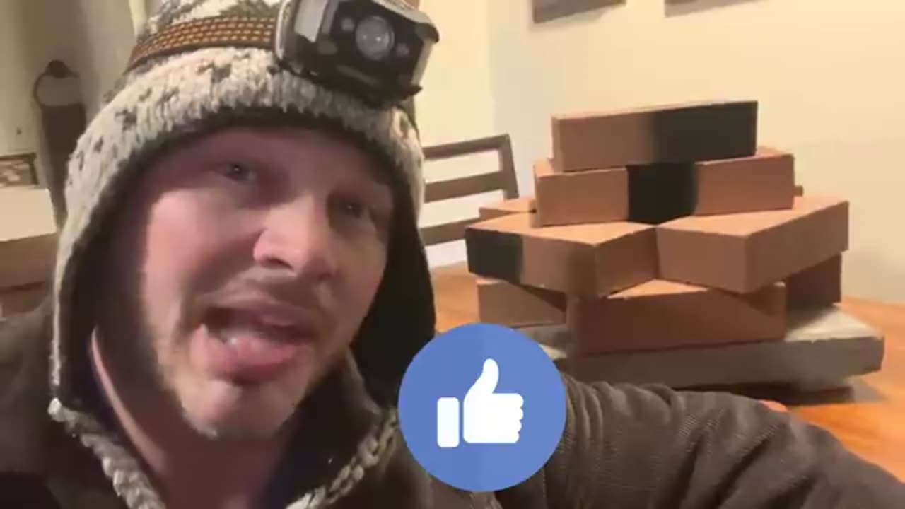 Emergency Heat For INDOOR USE _ brick air heater _ SHTF