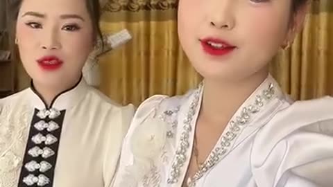 two beautiful sisters