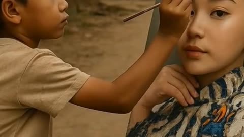 Talented young boy