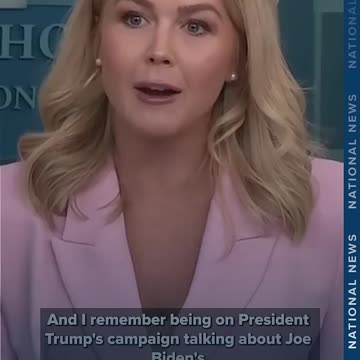 Leavitt on Biden Mental Capabilities 'Cover-Up'