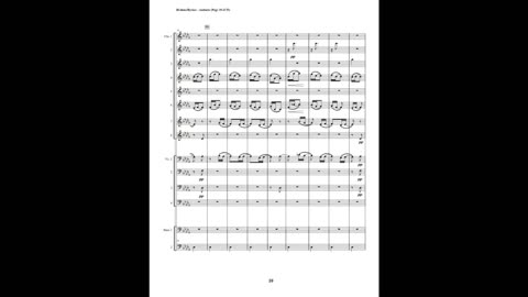 Johannes Brahms – Andante, Op. 5 (String Orchestra)