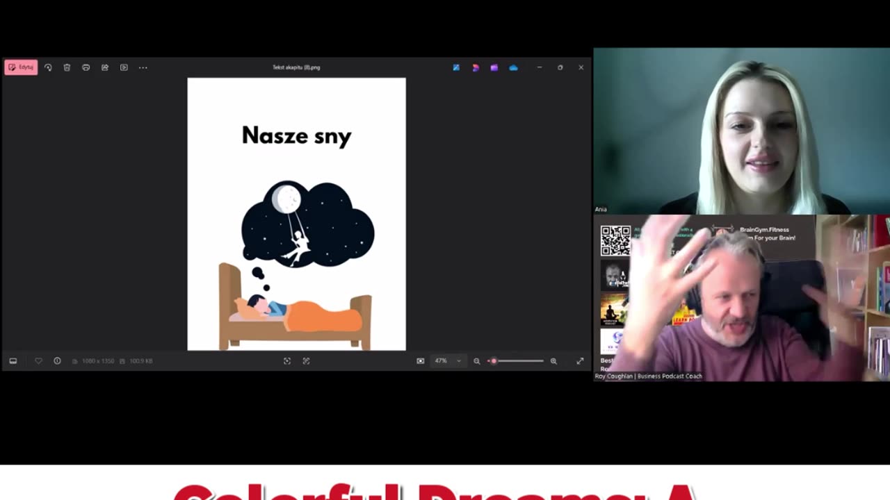 Colorful Dreams: A Lighthearted Talk on Nightmares, Lucid Dreams & Sleep Paralysis Part II