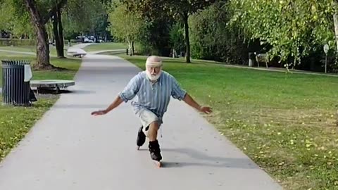 Feel Good Flowing Roller Skating Dance