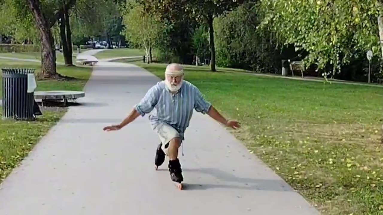 Feel Good Flowing Roller Skating Dance