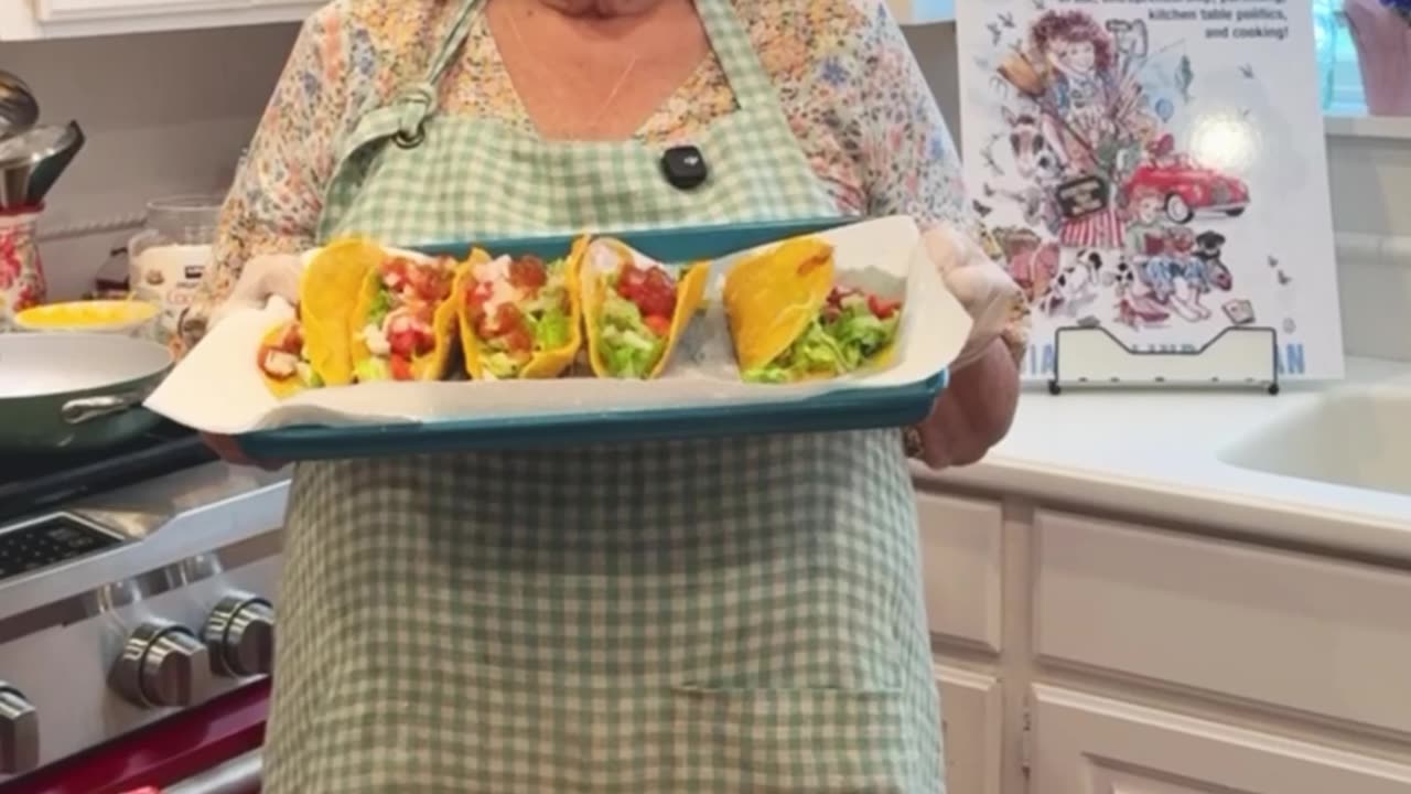 Dianne's Delicious 5-Minute Bean & Cheese Tacos!